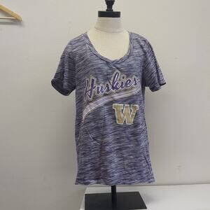University of Washington huskies purple tee‎ shirt size XL